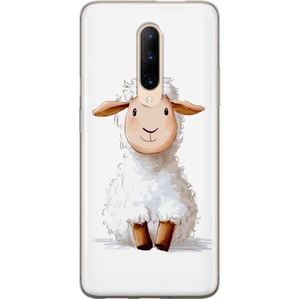 OnePlus 7 Pro Läpinäkyvä kuori Suloinen Lammas - lasten ja