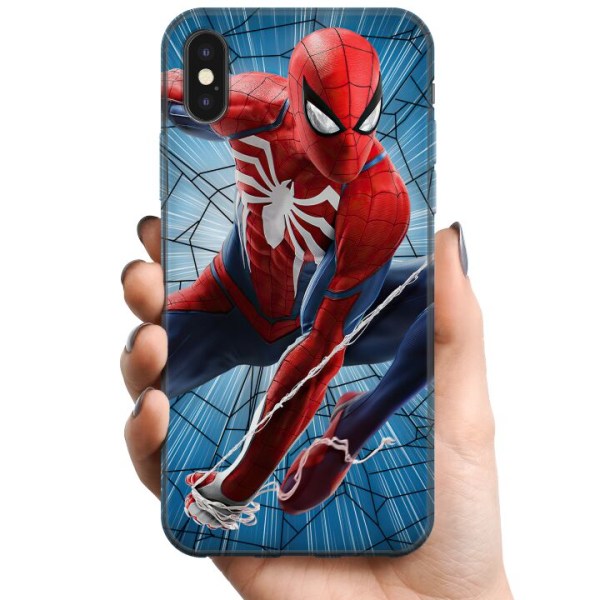 Apple iPhone XS Max TPU Mobildeksel Spiderman