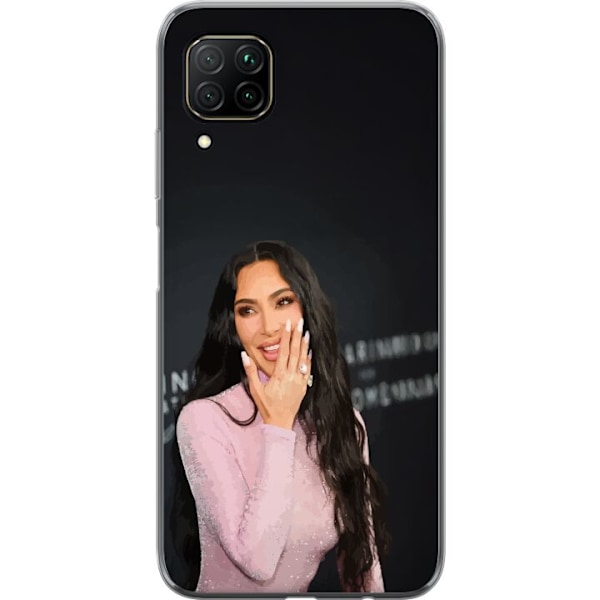 Huawei P40 lite Gjennomsiktig deksel Kim Kardashian – Trendi
