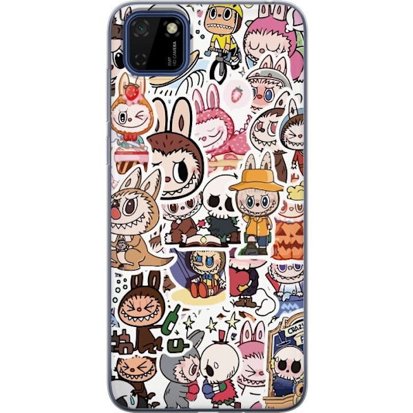 Huawei Y5p Genomskinligt Skal Labubu All-Stars – POP MART Sp