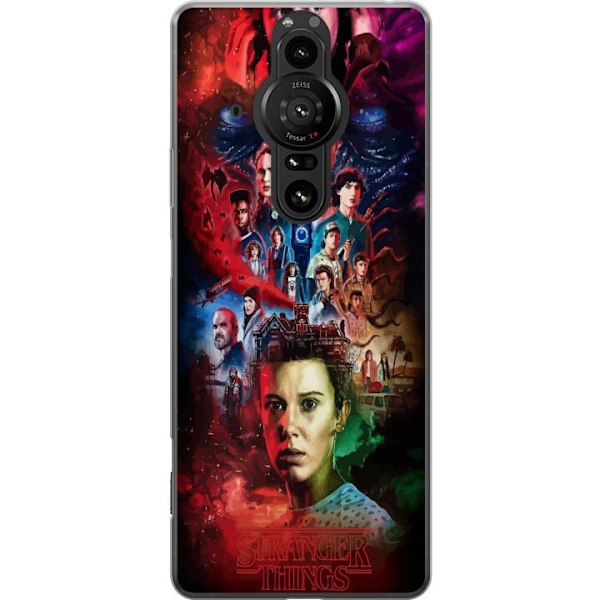 Sony Xperia Pro-I Läpinäkyvä kuori Stranger Things