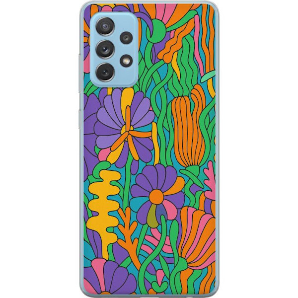 Samsung Galaxy A72 5G Genomskinligt Skal Color Pop