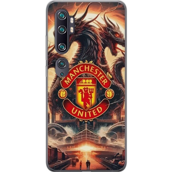 Xiaomi Mi Note 10 Gennemsigtig cover Manchester United