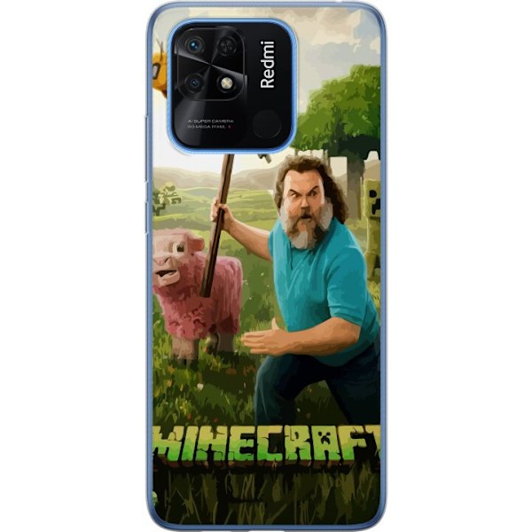 Xiaomi Redmi 10C Genomskinligt Skal A Minecraft Movie