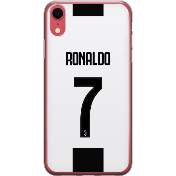 Apple iPhone XR Läpinäkyvä kuori Ronaldo