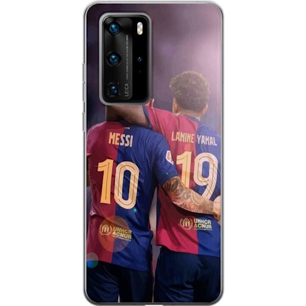 Huawei P40 Pro Gjennomsiktig deksel Lamine Yamal Messi