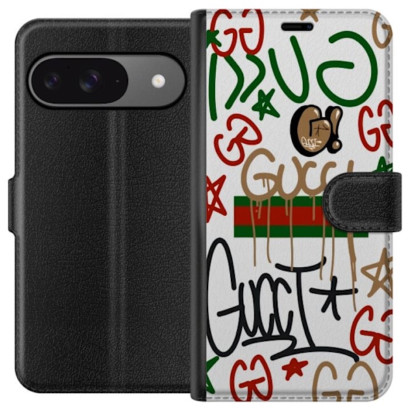 Google Pixel 9 Lompakkokotelo Guggi Graffiti