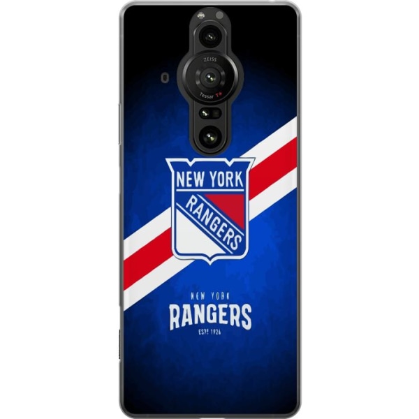 Sony Xperia Pro-I Gennemsigtig cover New York Rangers (NHL)