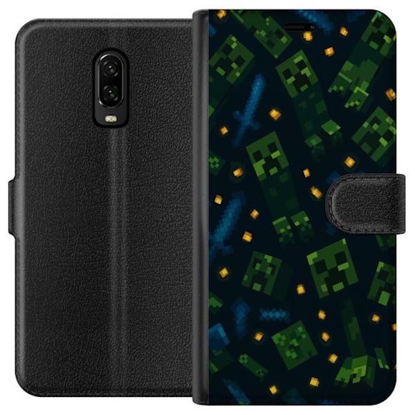OnePlus 6T Plånboksfodral Minecraft Dungeons Mob