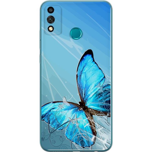 Honor 9X Lite Genomskinligt Skal Fjäril