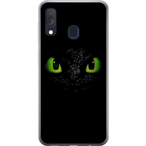 Samsung Galaxy A40 Gennemsigtig cover Dragetræneren