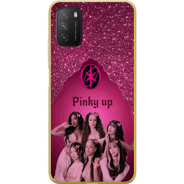 Kompatibelt Mobildeksel til Xiaomi Poco M3  KATSEYE Pinky Up rosa