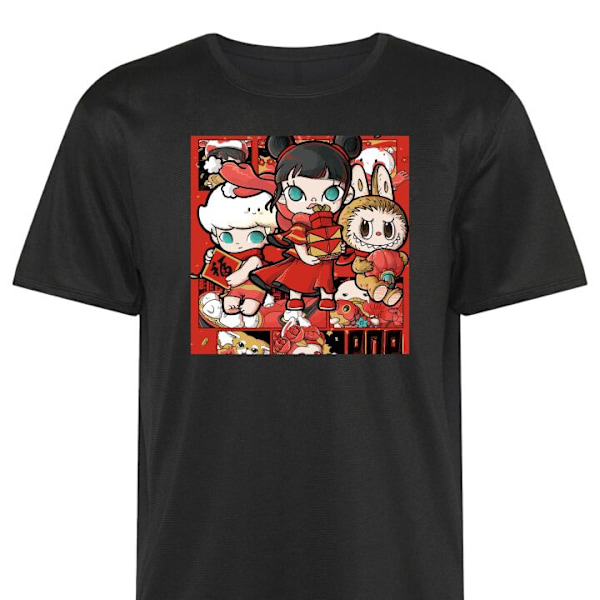 Trænings T-shirt | Sport T-shirt til Voksen Pop Mart buff Medium