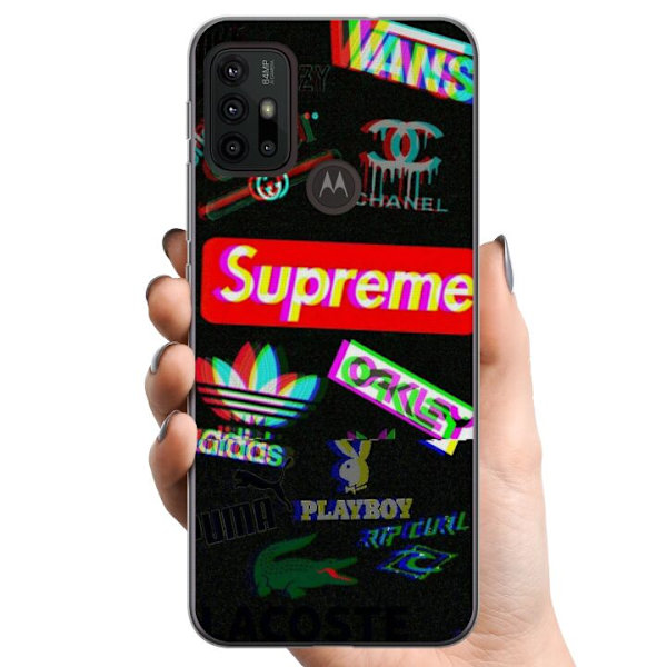 Motorola Moto G30 TPU Mobildeksel 3D