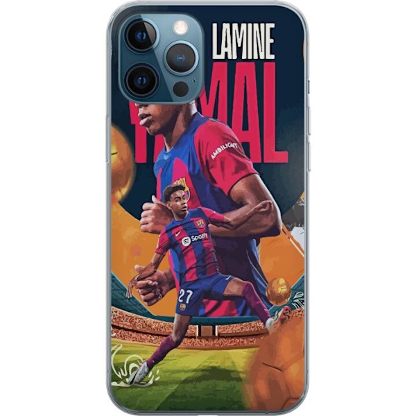 Apple iPhone 12 Pro Gennemsigtig cover Lamine Yamal - FCB