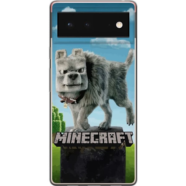 Google Pixel 6 Läpinäkyvä kuori A Minecraft Movie