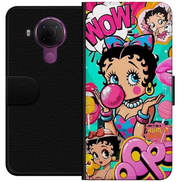 Nokia 5.4 Plånboksfodral Betty Boop