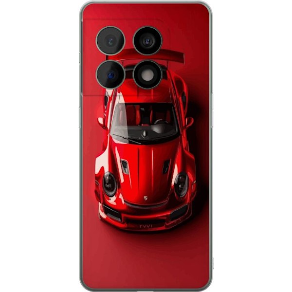 OnePlus 10 Pro Genomskinligt Skal Porsche