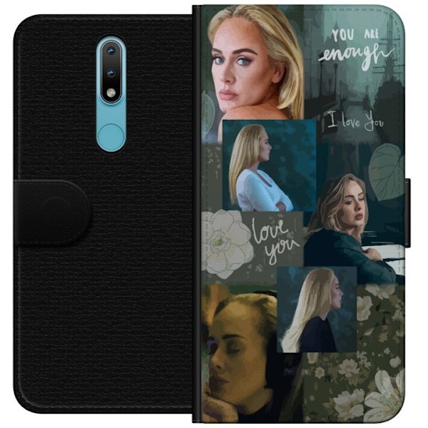 Nokia 2.4 Plånboksfodral Adele