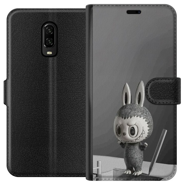 OnePlus 6T Plånboksfodral Pop Mart MEGA LABUBU LABUBU Sketch