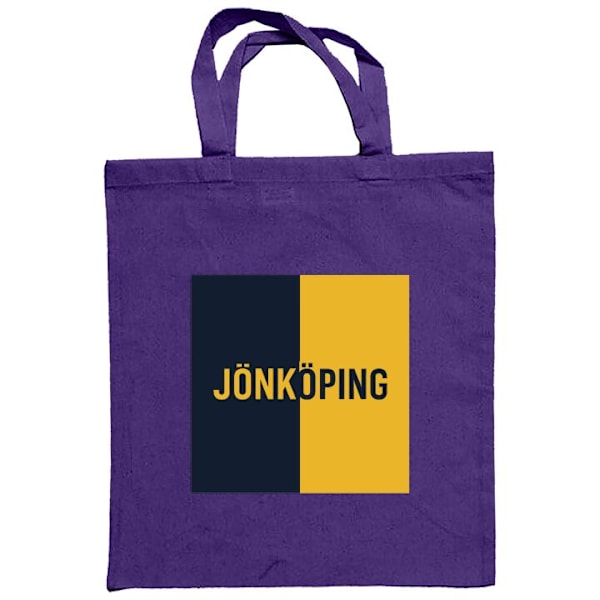 Mulepose | Holdbar Indkøbstaske i Stof Jönköping – Hockey Lilla one size