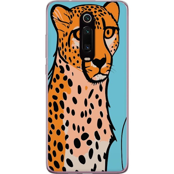 Xiaomi Mi 9T Pro  Genomskinligt Skal Surprised Leopard