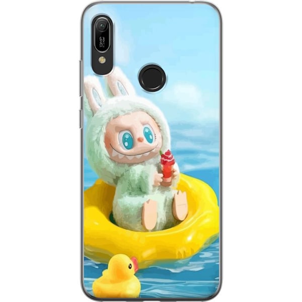 Huawei Y6 (2019) Läpinäkyvä kuori Labubu Stripe Attack - Ra