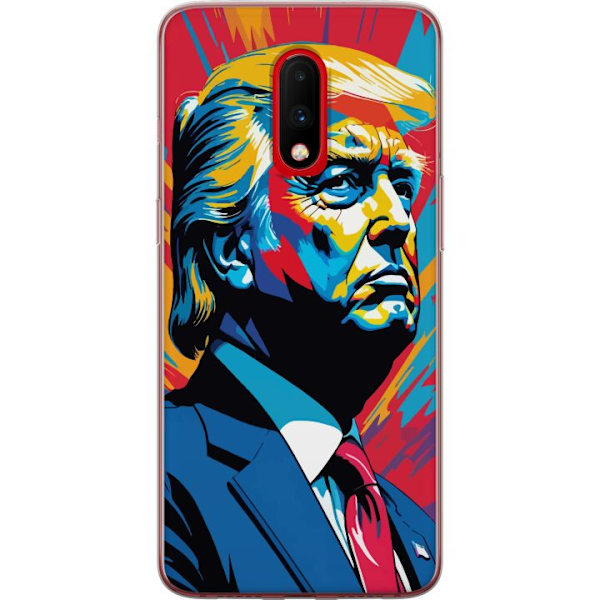 OnePlus 7 Gjennomsiktig deksel Trump