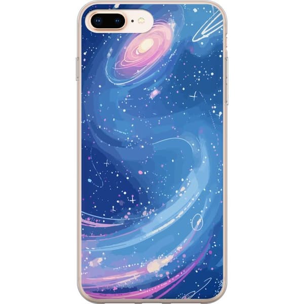 Kompatibel Mobilcover til Apple iPhone 8 Plus Galaksen