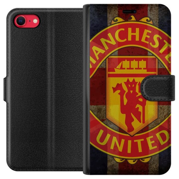 Apple iPhone SE (2022) Lompakkokotelo Manchester United FC