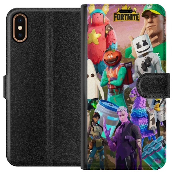 Apple iPhone XS Lompakkokotelo Fortnite