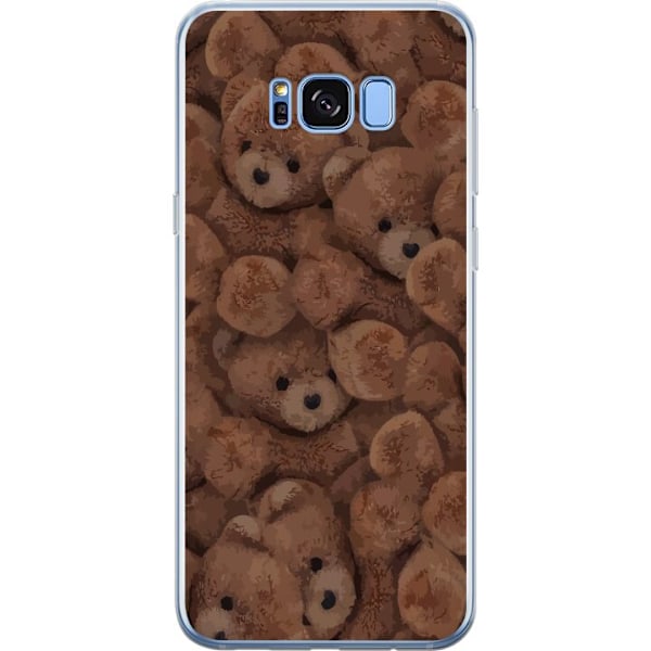 Samsung Galaxy S8+ Läpinäkyvä kuori Teddy