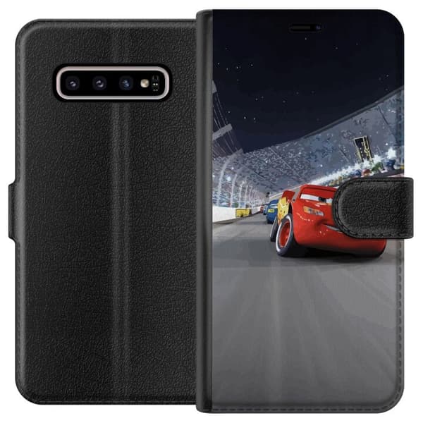 Kompatibelt Lommeboketui til Samsung Galaxy S10+ Lynet McQueen