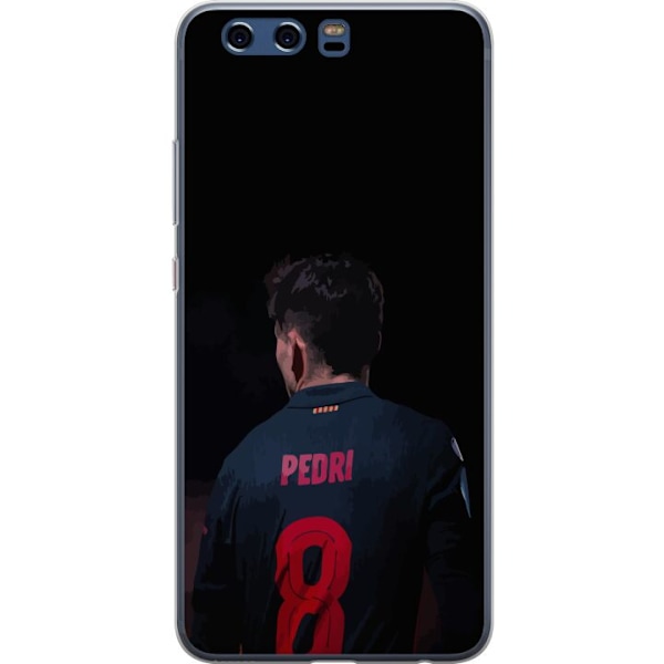 Huawei P10 Genomskinligt Skal Pedri FC Barcelona Fotboll Spans
