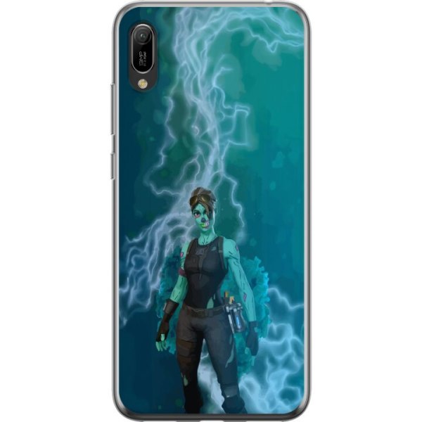 Huawei Y6 Pro (2019) Läpinäkyvä kuori Fortnite - Ghoul Troo