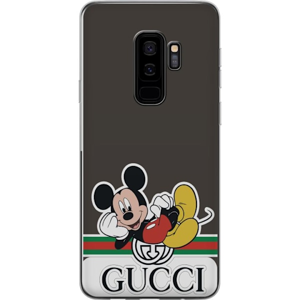 Samsung Galaxy S9+ Gennemsigtig cover Gucci Musse Pig