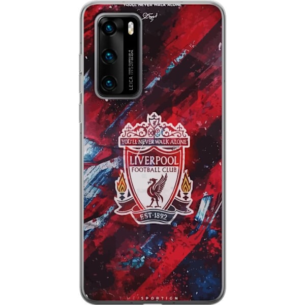 Huawei P40 Gjennomsiktig deksel Liverpool