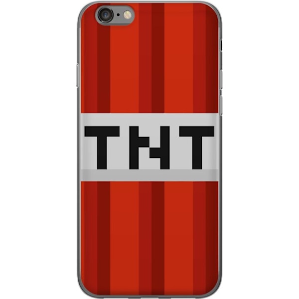 Apple iPhone 6 Genomskinligt Skal Minecraft TNT