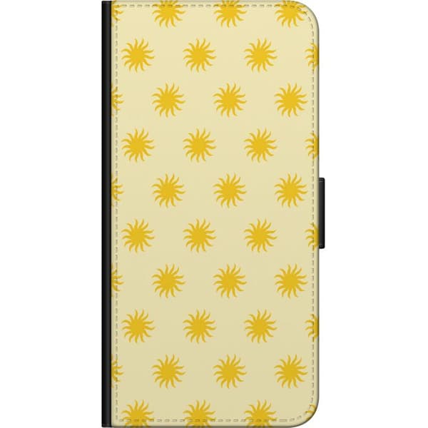 Kompatibelt Plånboksfodral till Huawei nova 8 Pro Gula solar gul