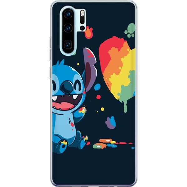 Kompatibelt Mobildeksel til Huawei P30 Pro Stitch maler
