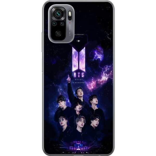 Kompatibel Mobilcover til Xiaomi Redmi Note 10S BTS lilla