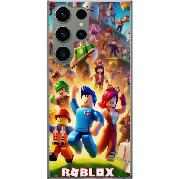 Samsung Galaxy S23 Ultra Läpinäkyvä kuori Roblox