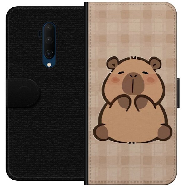 OnePlus 7T Pro Plånboksfodral Mobilskal kawaii capybara flera figurer japansk stil