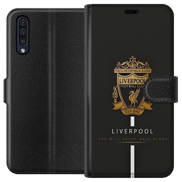 Samsung Galaxy A50 Lompakkokotelo Liverpool L.F.C.