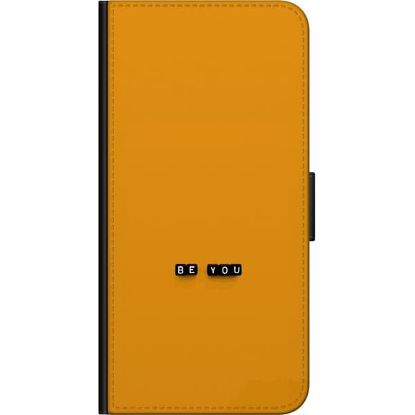 Kompatibel Tegnebogsetui til Motorola Moto E7 Power Be You text orange
