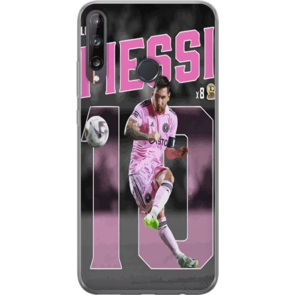 Huawei P40 lite E Gennemsigtig cover Lionel Messi