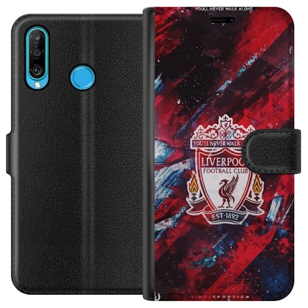 Huawei P30 lite Lommeboketui Liverpool