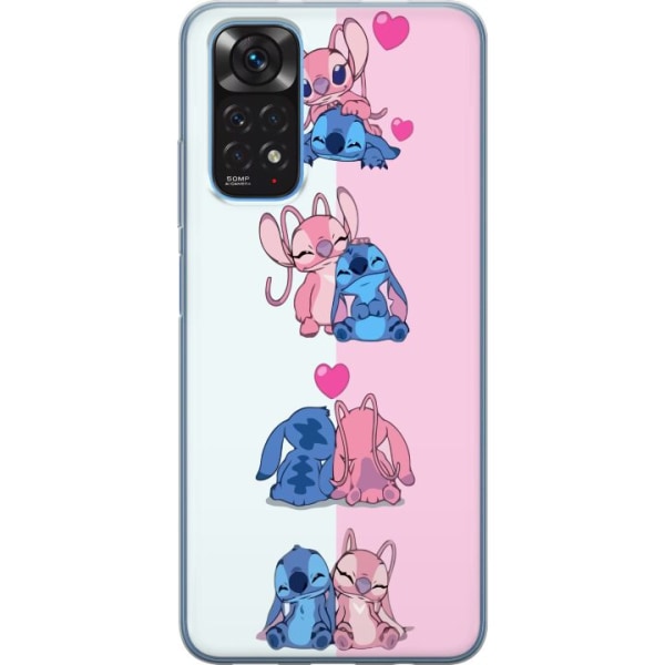 Xiaomi Redmi Note 11S Läpinäkyvä kuori Lilo & Stitch