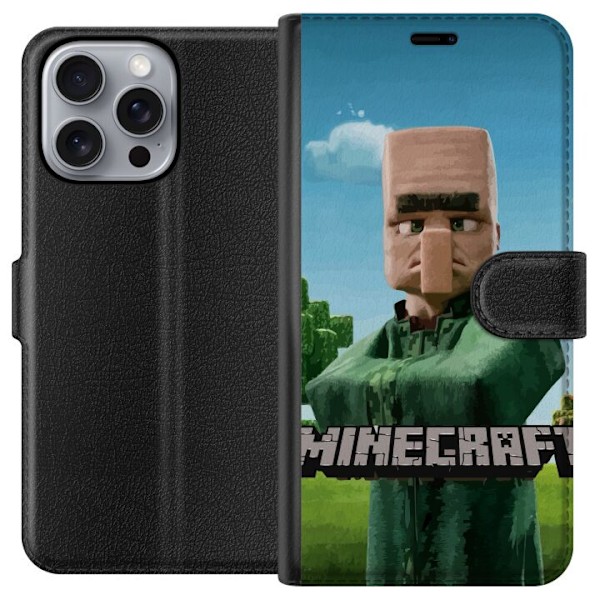 Apple iPhone 16 Pro Max Tegnebogsetui A Minecraft Movie
