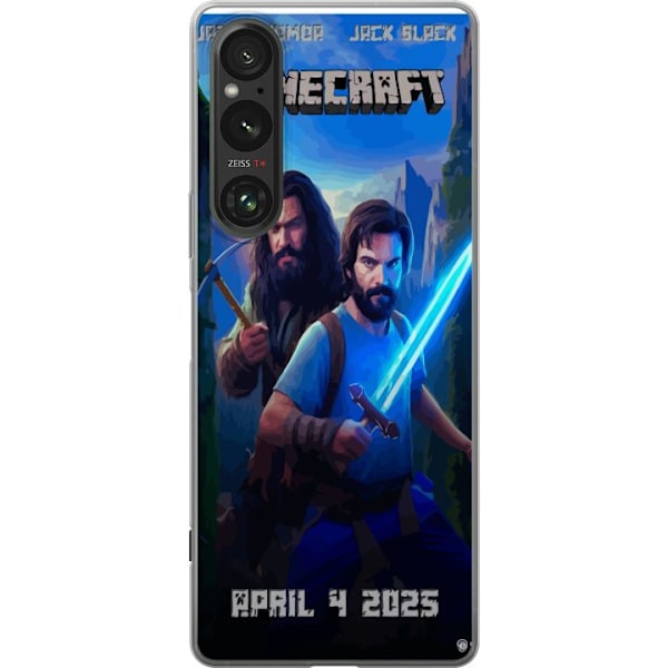 Sony Xperia 1 V Läpinäkyvä kuori Minecraft-elokuva